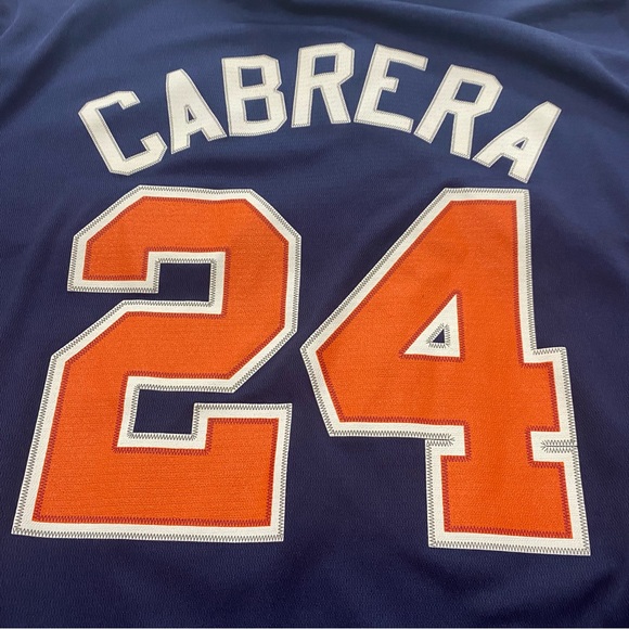 MIGUEL CABRERA DETROIT TIGERS GENUINE MERCHANDISE JERSEY, SIZE XL - Picture 7 of 8